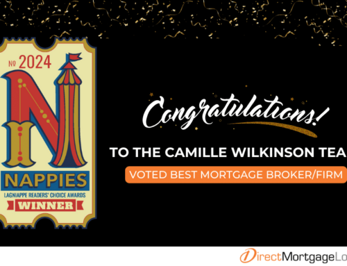 The Camille Wilkinson Team Wins 2024 Nappies Award for Best Mortgage Broker/Firm!
